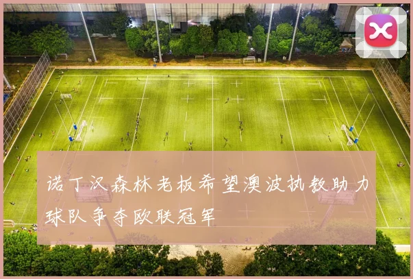 诺丁汉森林老板希望澳波执教助力球队争夺欧联冠军